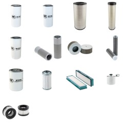 Volvo EC160C Filter Service Kit Air, Oil, Fuel Filters