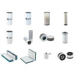 Volvo EW180D Filter Service Kit with Volvo D4H engine YR