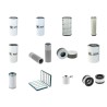 Filter Kit for Volvo EC 250 D Filter Service Kit with Volvo D8H engine