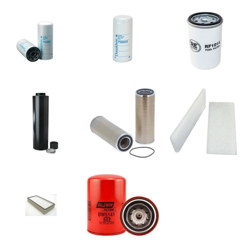 Filter Kit for Volvo EC 300 Filter Service Kit with Volvo TD71ACE engine