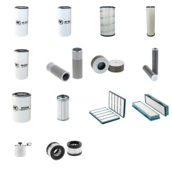 Volvo EC300D Filter Service Kit with Volvo D 8H engine