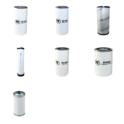 Volvo ECR145D/DL Filter Service Kit with Volvo D6H engine