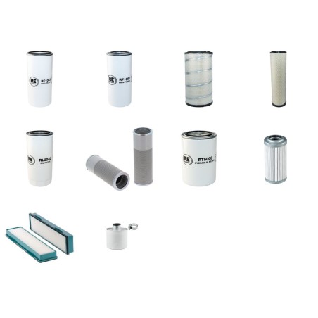 Filter Kit for Volvo ECR 305 C/CL Filter Service Kit with Volvo D7E engine 2008-