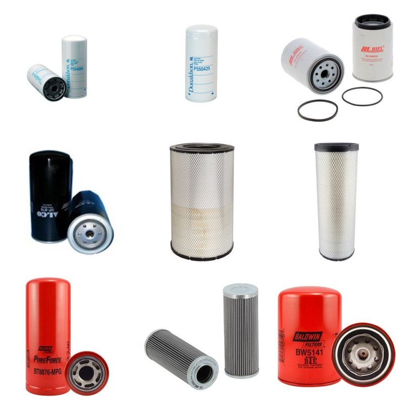 Filter Kit for Volvo G 746 B Filter Service Kit with Volvo D10BGAE2 engine
