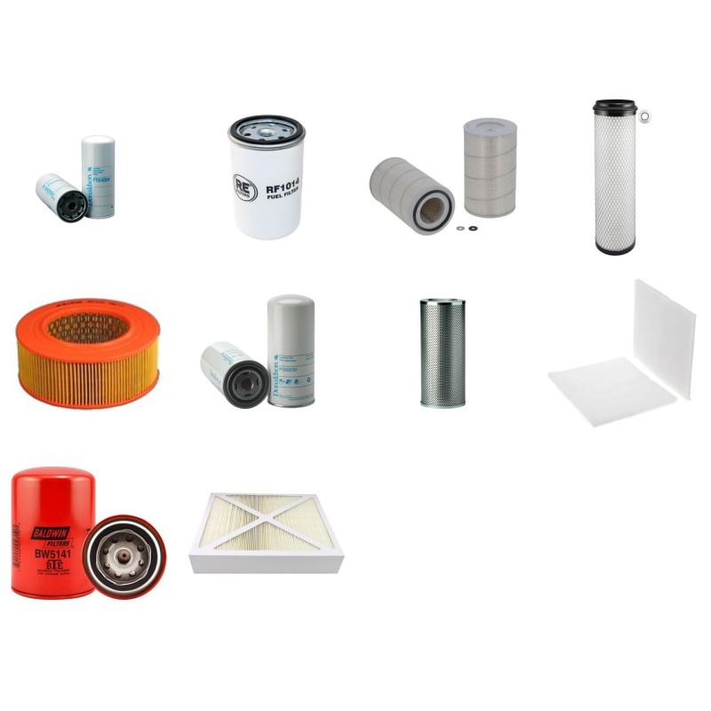 Filter Kit for Volvo L 70 B Filter Service Kit with Volvo TD 45B engine