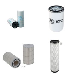 Filter Kit for Volvo L 70 C Filter Service Kit Air Oil Fuel Filters with Volvo TD 63 engine