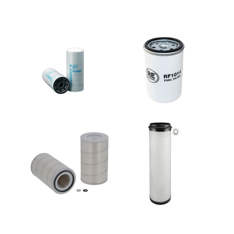 Filter Kit for Volvo L 90 B Filter Service Kit Air Oil Fuel Filters with TD60G/ TD61 -G/ -GB engine