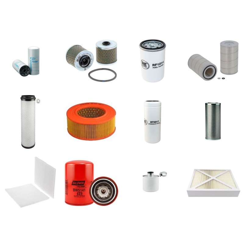 Filter Kit for Volvo L 90 C Filter Service Kit with Volvo TD63KBE engine