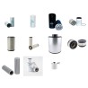 Filter Kit for Volvo L 180C Filter Service Kit with Volvo D 12CLCE2 engine