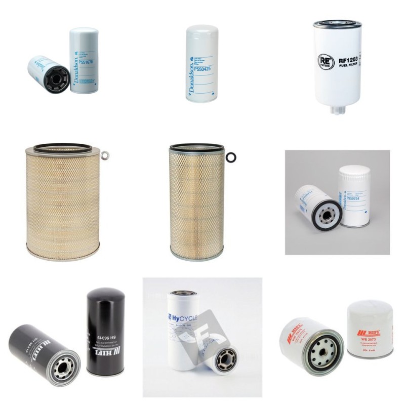 Filter Kit for Volvo L 320 Filter Service Kit with Cummins KTA19C engine