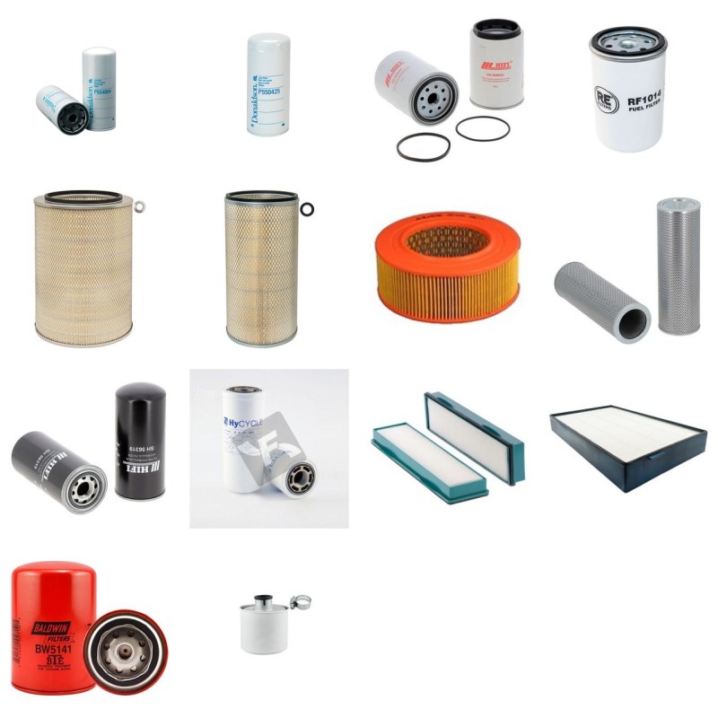 Filter Kit for Volvo L 330 D Filter Service Kit with Volvo TD 164KAE engine  YR 1.00-12.02