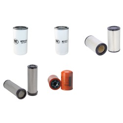 Filter Kit for Volvo SD 130 DX Filter Service Kit with Cummins Qsb 4.5 engine