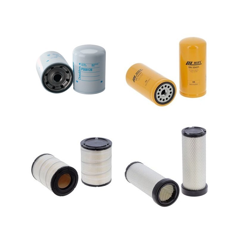 Filter kit suitable for CAT 924F with CAT Engine Serial No 6MN1- Air Oil Fuel Filters