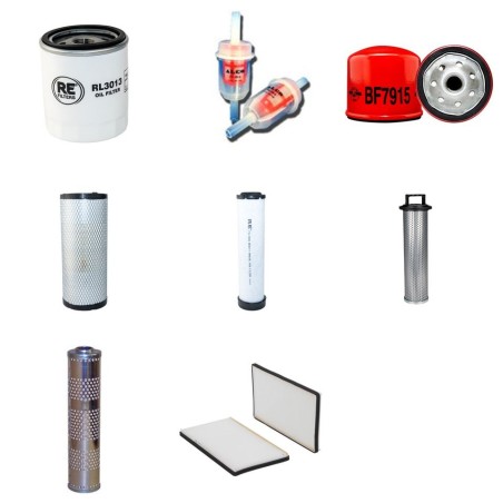 Filter kit for Wacker Neuson WL37 with Deutz BF4M2011 Engine