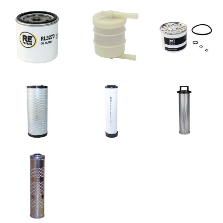WEIDEMANN 1770 CX 50 Filter Service Kit w/Perkins 404C22 Eng.