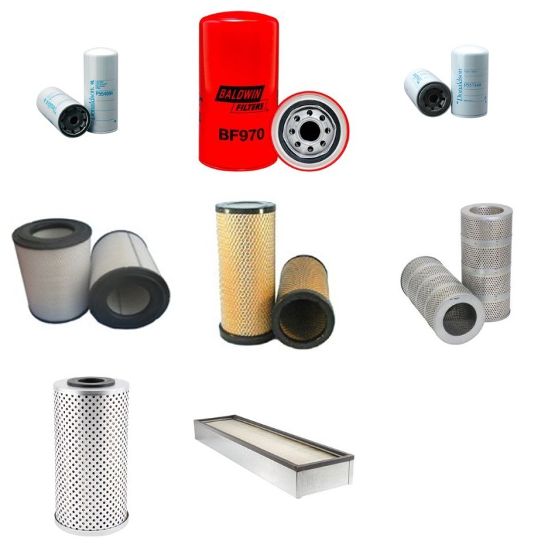 Filter kit suitable for CAT 936F with CAT Engine