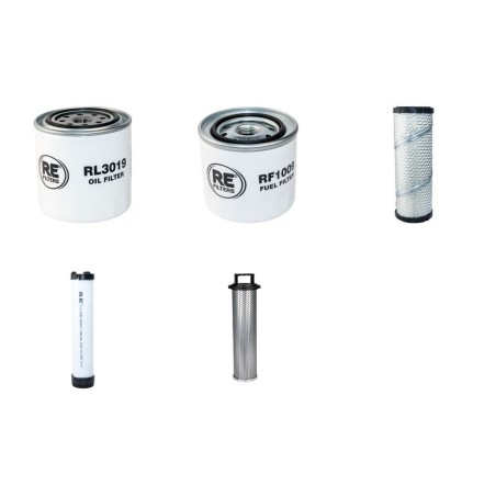 Weidemann 1252 D/P  Filter Service Kit