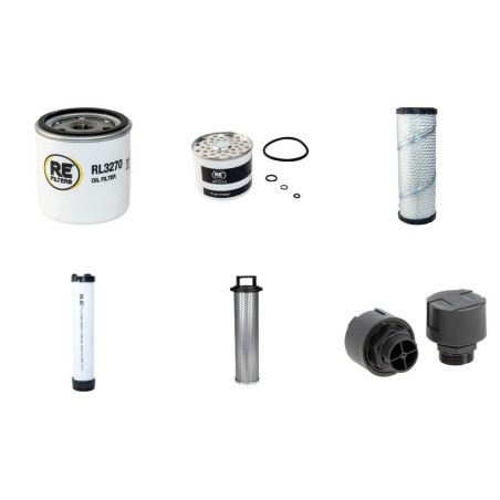 WEIDEMANN 1140 CX 30 Filter Service Kit w/Perkins 403C11 Eng.