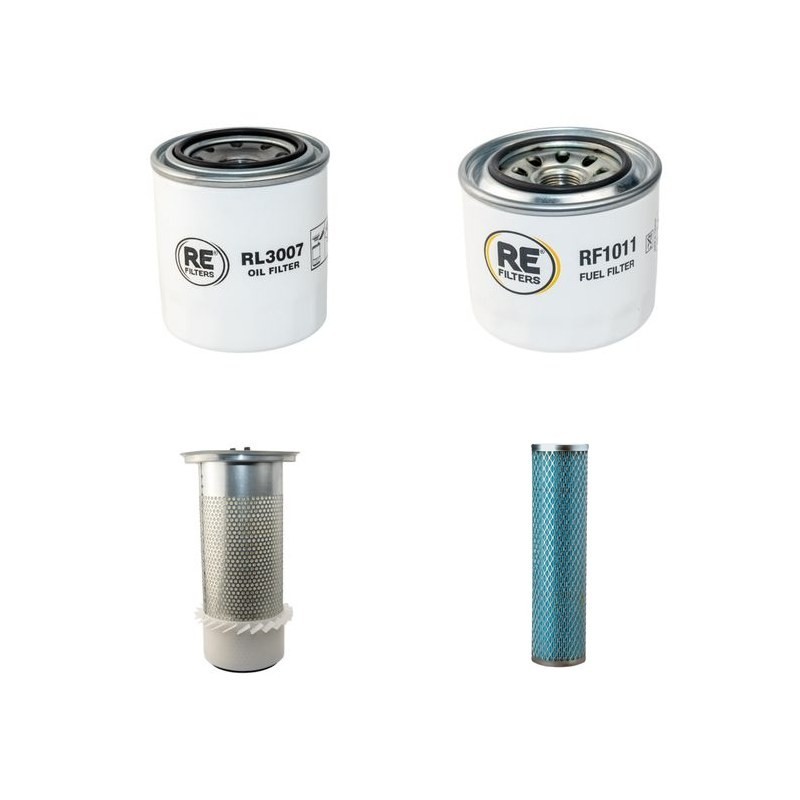 Filter Kit for Yanmar C50R-1 - Air, Oil, Fuel Filters