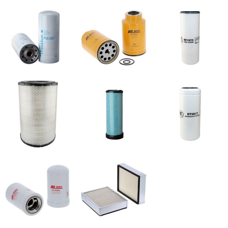 Filter kit suitable for CAT 962G SERIES II with CAT Engine