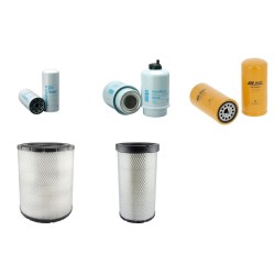 Filter kit suitable for CAT 963C with CAT Engine Serial No 2DS1- Air Oil Fuel Filters
