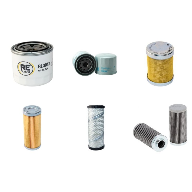 Filter Kit for Yanmar YSR2720 with Yanmar 3TNE82 ARSR Engine