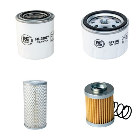 AEBI TP 35 Filter Service Kit withKubota V 1505B Eng