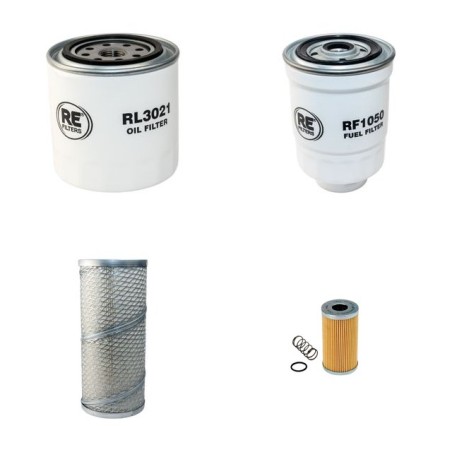 AEBI TP 68 Filter Service Kit w/Kubota V 3300-DI Eng.