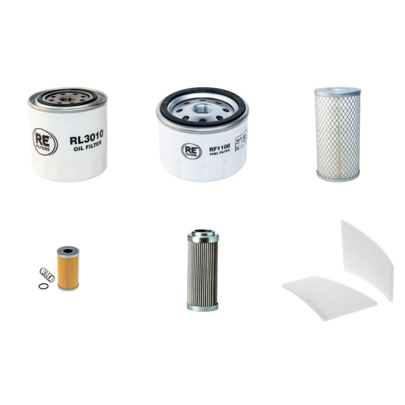AEBI TT 60 Filter Service Kit w/Kubota V2203 Eng.