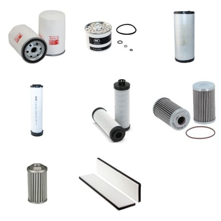 AEBI TT 220 Filter Service Kit w/DETROIT VM D703TE2 Eng.
