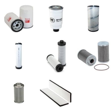 AEBI TT 240 Filter Service Kit w/DETROIT VM D704TE2 Eng.