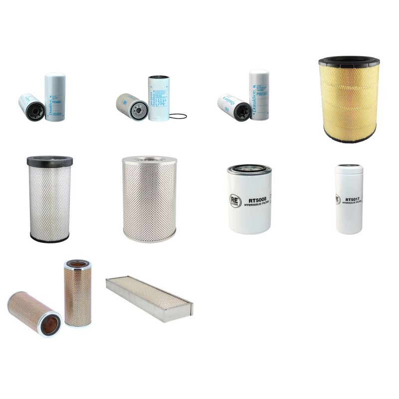 Filter kit suitable for CAT 988F SERIES II with CAT Engine Serial No 2ZR1-