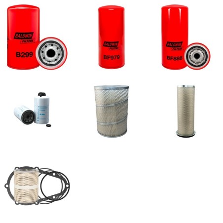 Filter kit for Case 1640 1.  Serial No  -JJC0034705