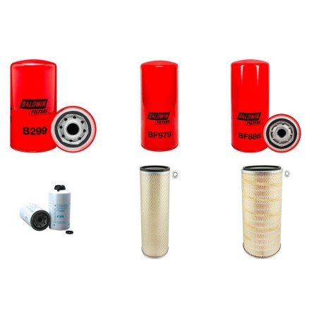 Filter kit for Case 1660 1.  Serial No  -JJC0038345-