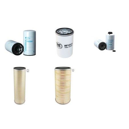 Filter kit for Case 1680  Serial No  44500596-