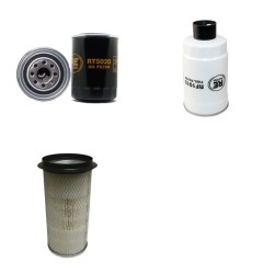Case 454 Filter Service Kit Air Oil Fuel Filters with D179