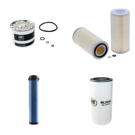 Filter kit for Case 1046 (A) Air Oil Fuel Filters with D 358 Engine