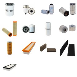 Case CVX160 Filter Service Kit with SISU Engine YR 2011-