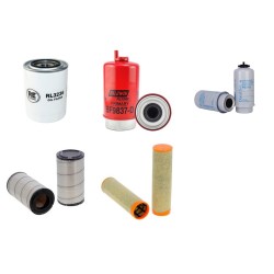 Filter kit for Case CVT 6135 Air Oil Fuel Filters with Valmet Engine  YR 2006-