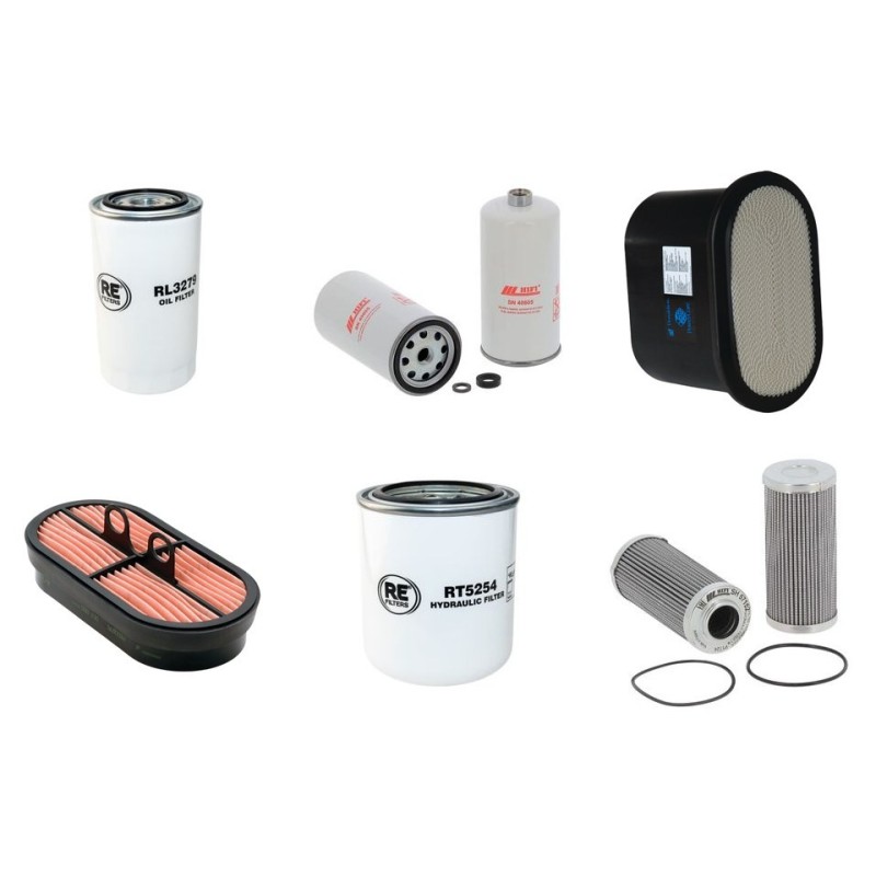 Filter kit for Case-International-STEYR JXU 105 with Cnh/Iveco Nef Engine 2008-