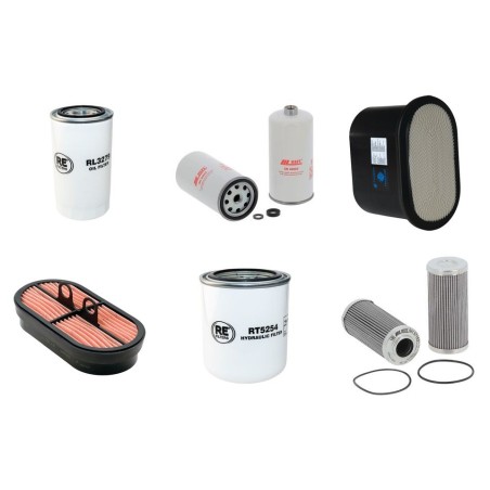 Filter kit for Case-International-STEYR JXU 105 with Cnh/Iveco Nef Engine 2008-