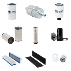 Filter kit for Case-International-STEYR MX 150 with Cummins 9-590 Engine