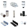 Filter kit for Case-International-STEYR MX 150 with Cummins 9-590 Engine