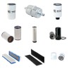 Filter kit for Case-International-STEYR MX 170 with Cummins 9-590 Engine
