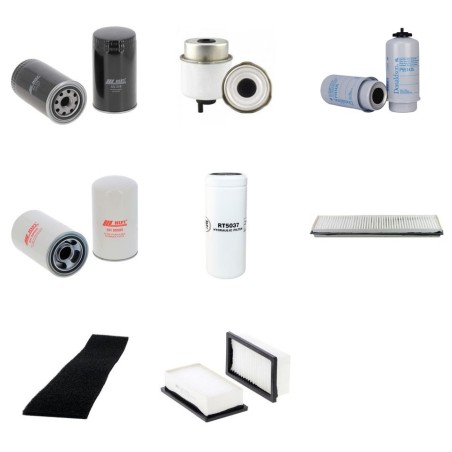 CASE-INTERNATIONAL-STEYR MXM 130 PRO Filter Service Kit with Iveco Eng