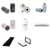 Filter kit for Case-International-STEYR MXM 155 PRO with Iveco Engine