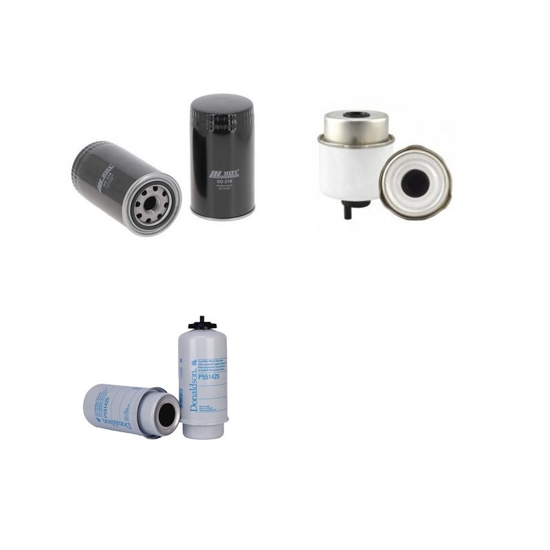 Filter kit for Case MXM 140 PRO Air Oil Fuel Filters with Iveco Engine