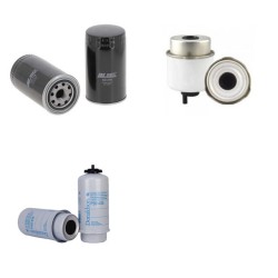Case MXM155 PRO Filter Service Kit Air Oil Fuel Filters with