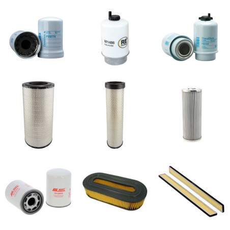 CLAAS ARES 826 Filter Service Kit w/DPS 6068T Eng.