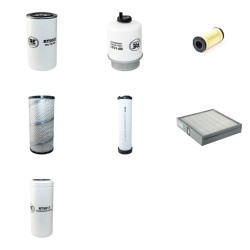 Filter kit suitable for CAT CS433C with Perkins 1104D Engine
